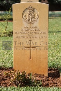 BEIRUT WAR CEMETERY - KEAGOTSA, M